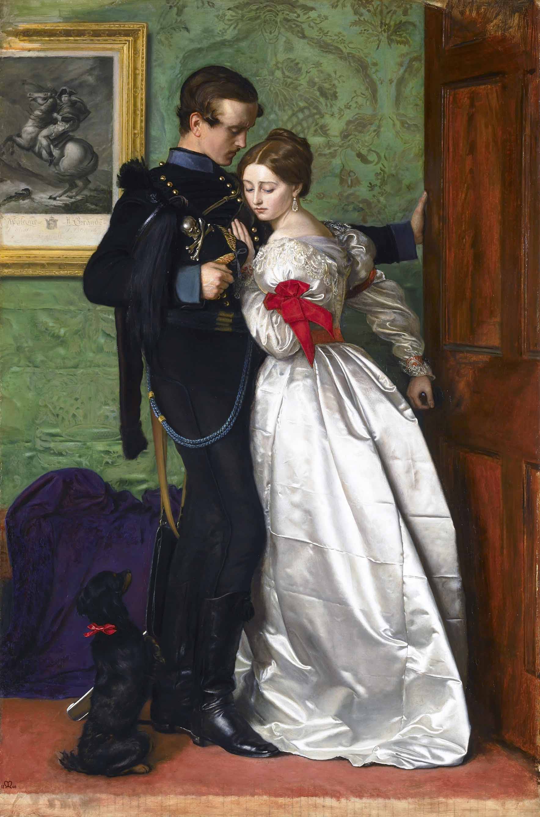 Sir John Everett Millais Black Brunswicker